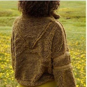 Cozy Brown Sherpa Sweater